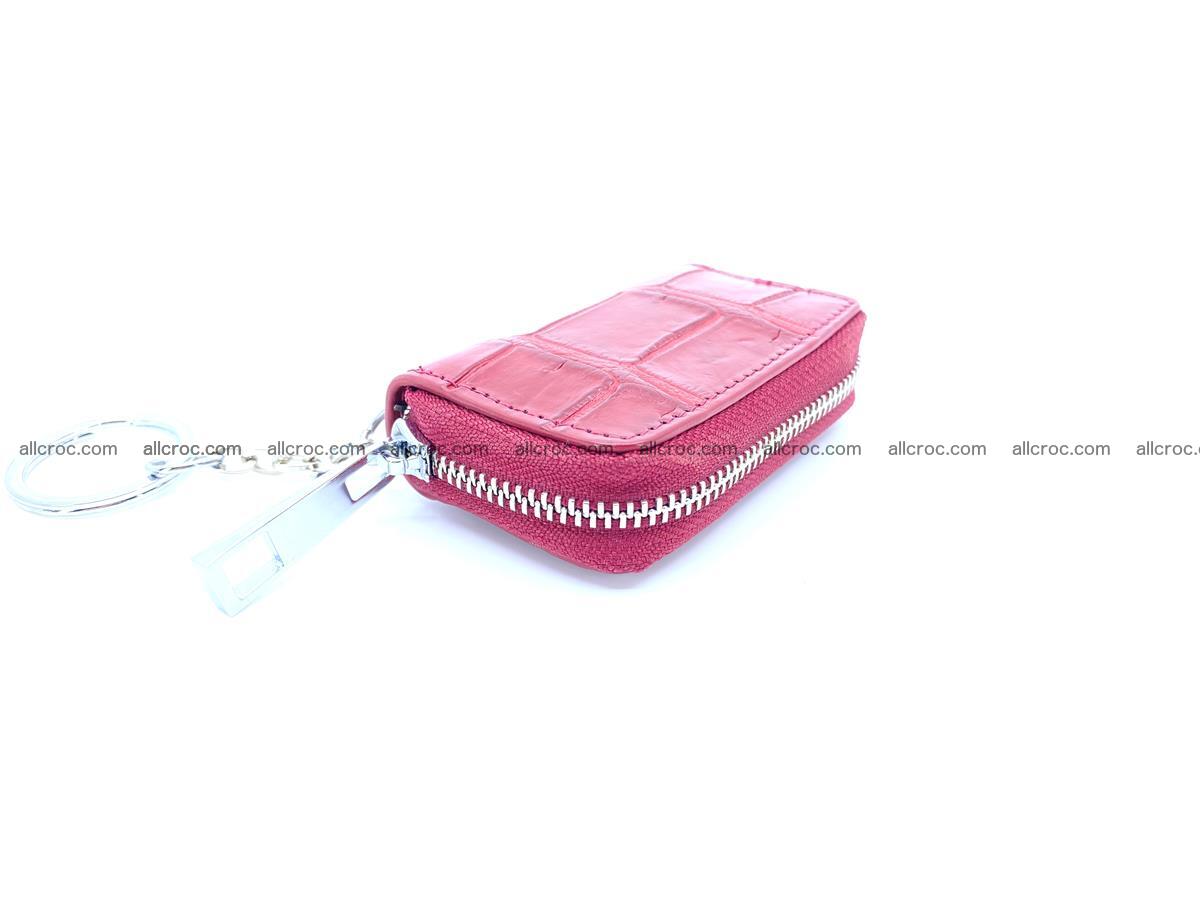 Crocodile skin car key case 1213 Foto 0