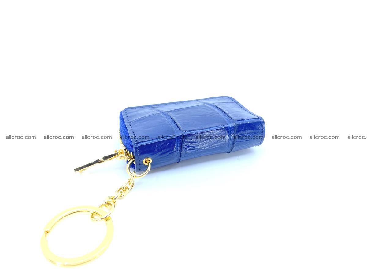 Crocodile skin car key case 1214 Foto 2