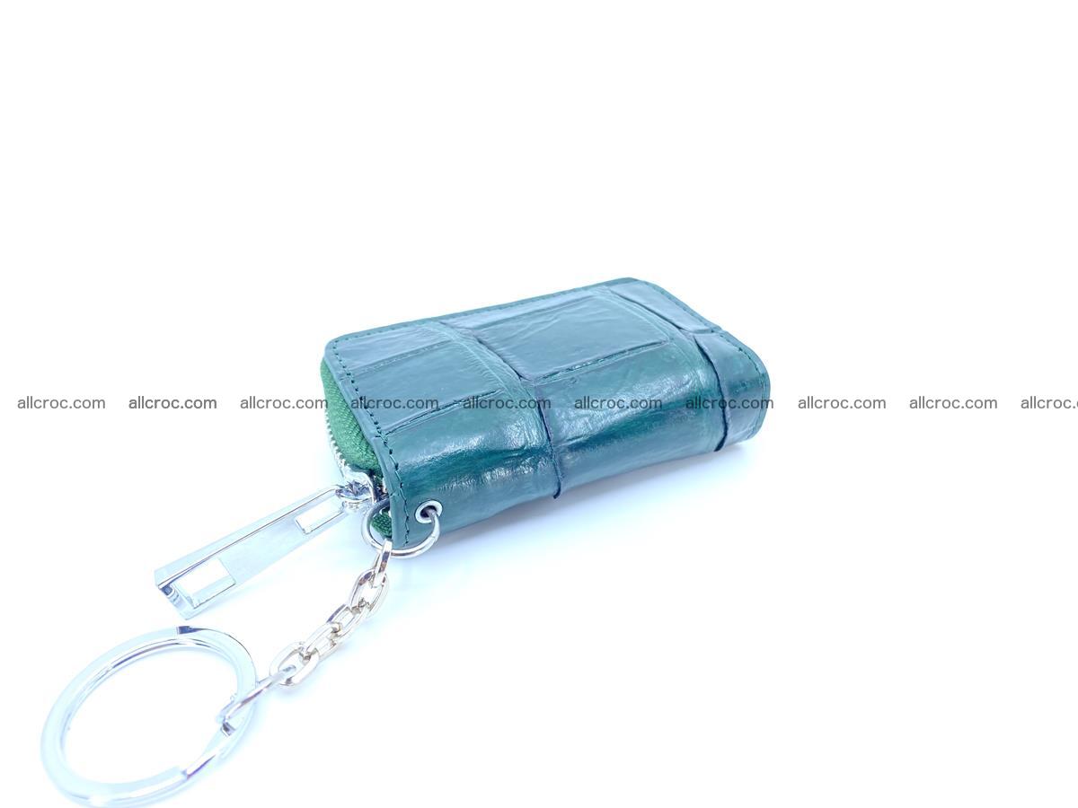 Crocodile skin car key case 1215 Foto 2