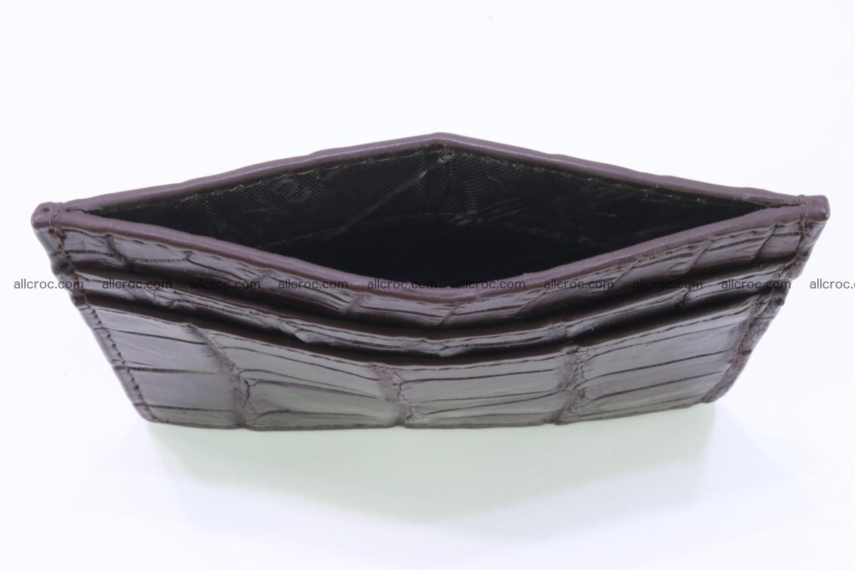 crocodile skin card holder 373 Foto 4