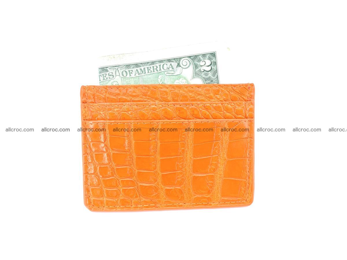 crocodile skin card holder 998 Foto 3
