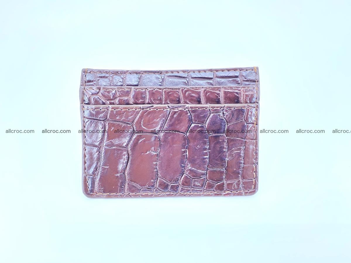 crocodile skin card holder 373 Foto 2