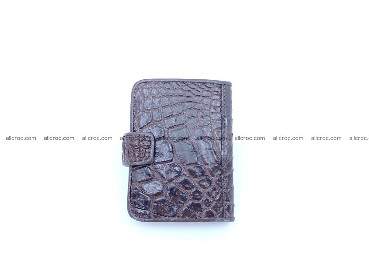 Crocodile skin card holder 1085 Foto 2