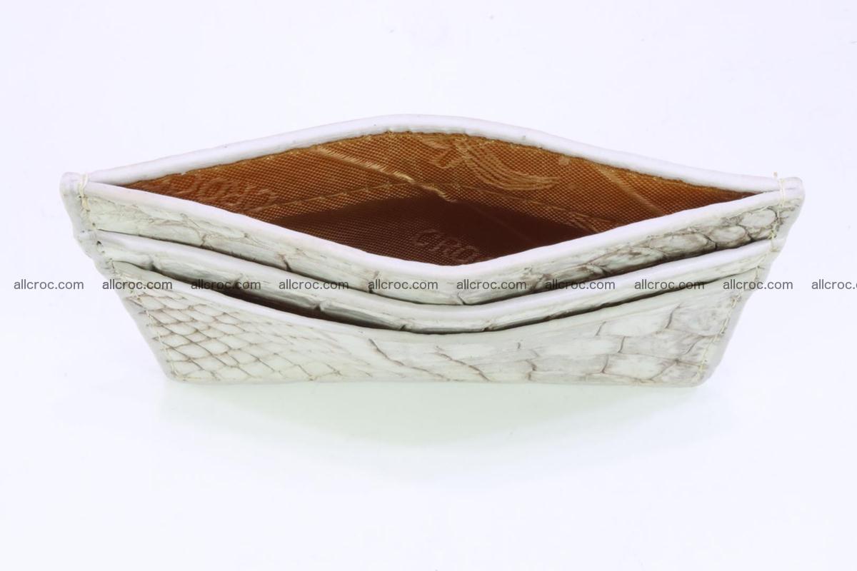 Card holder from Siamese crocodile skin 367 Foto 2