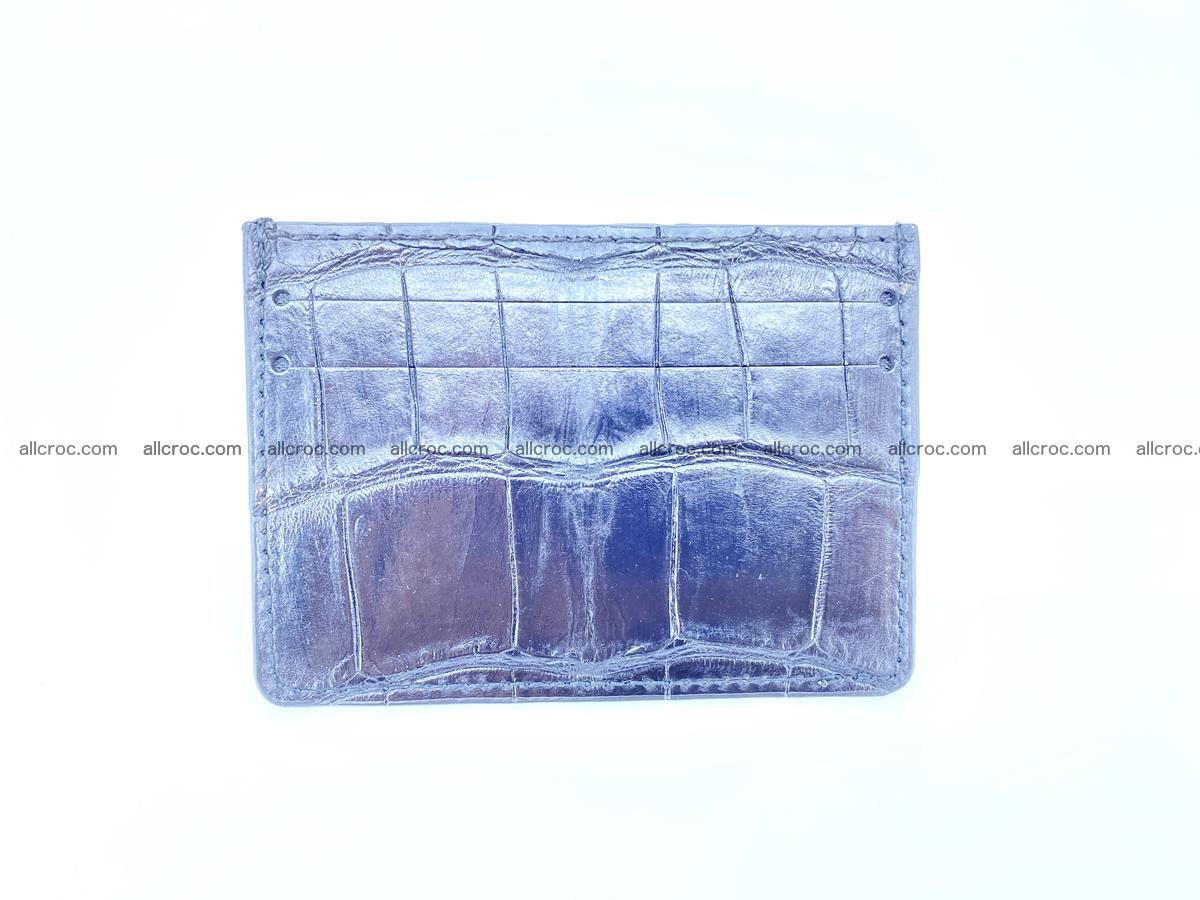 crocodile skin card holder 1004 Foto 1