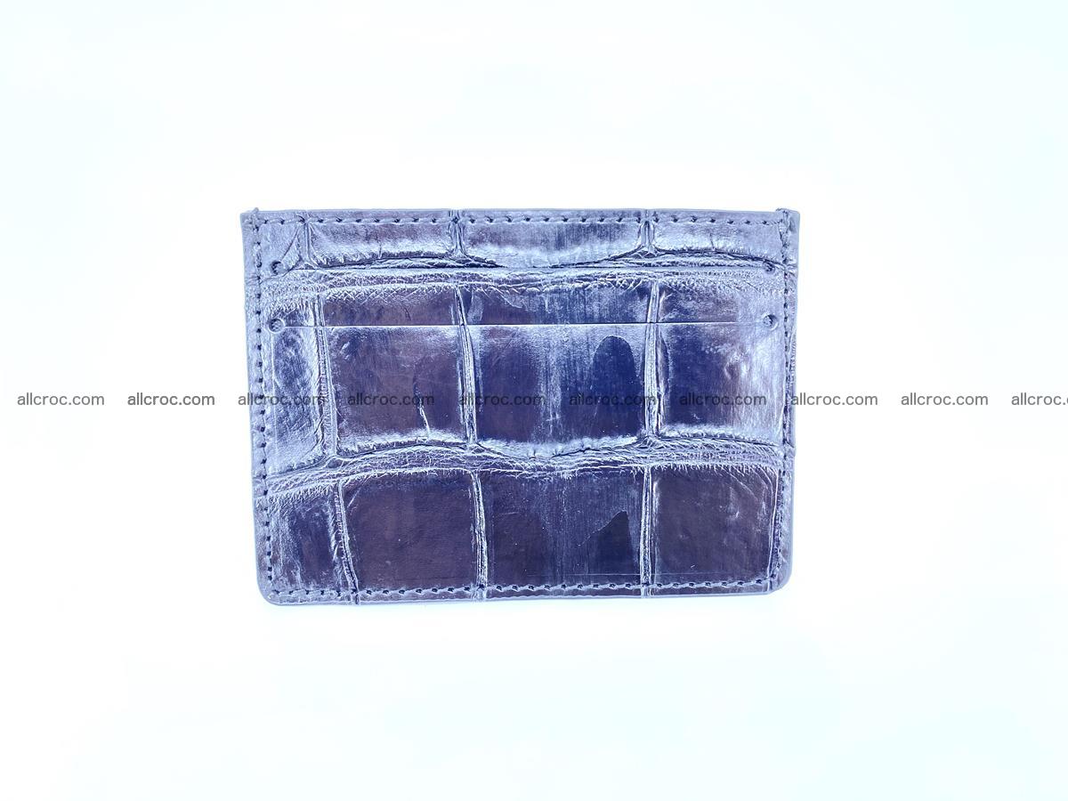 crocodile skin card holder 1004 Foto 2