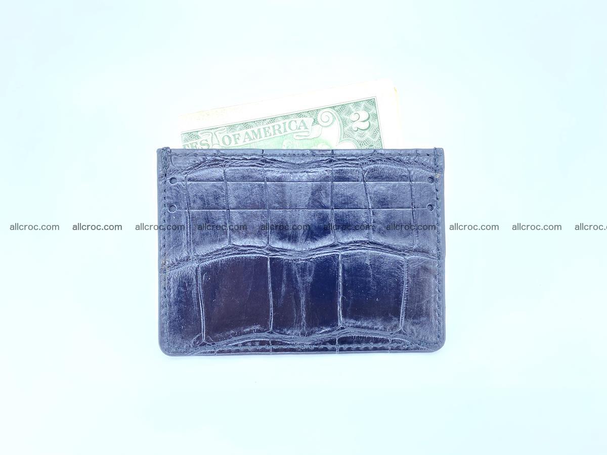 crocodile skin card holder 1004 Foto 3