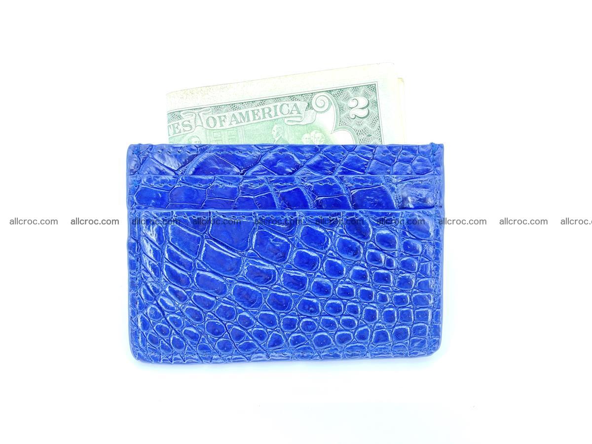  crocodile card holder 371 Foto 2
