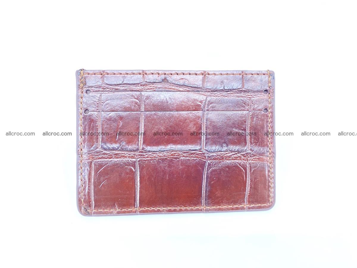 crocodile skin card holder 1006 Foto 1