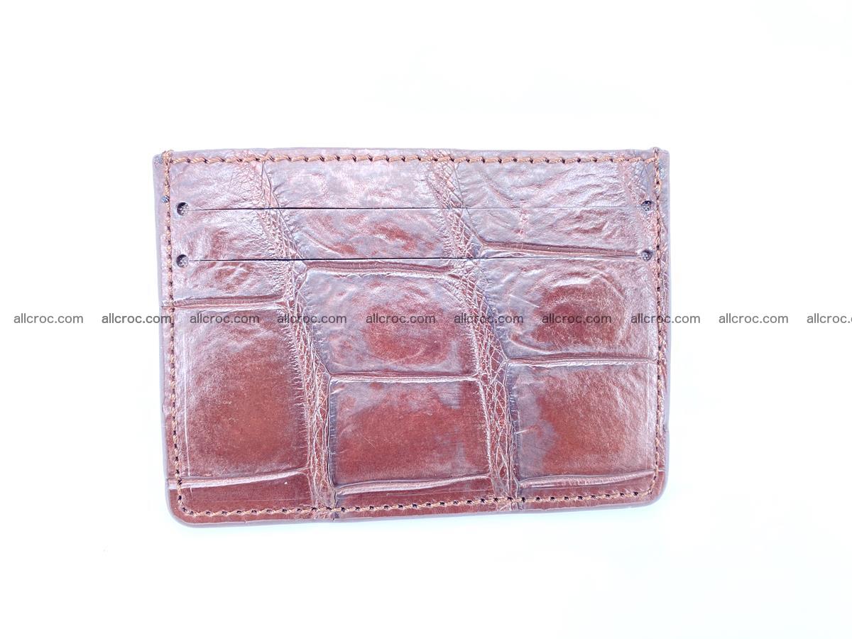 crocodile skin card holder 1006 Foto 2