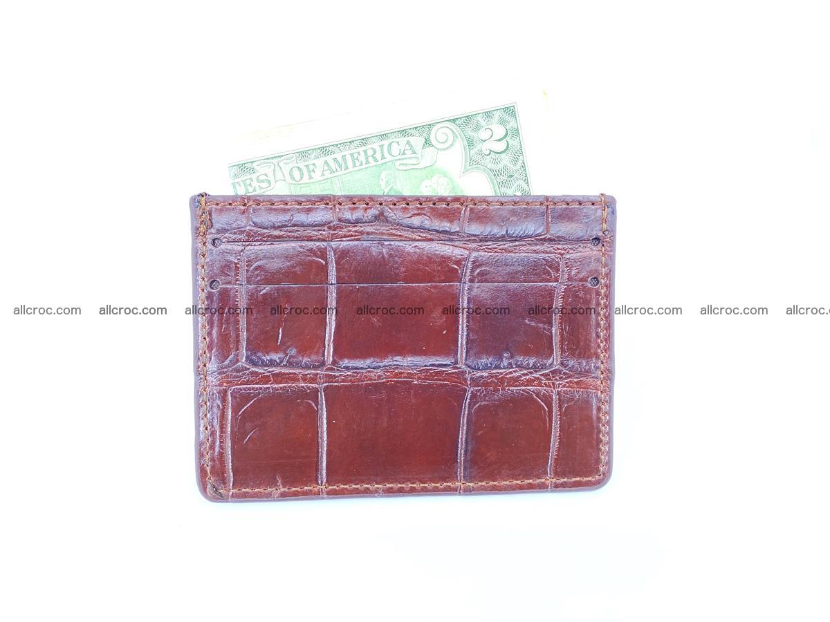 crocodile skin card holder 1006 Foto 3