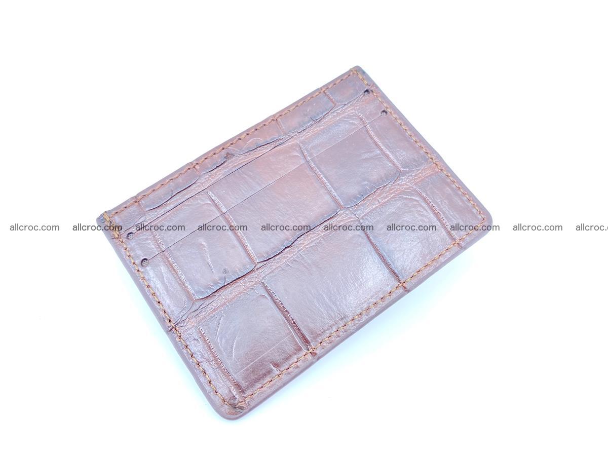 crocodile skin card holder 1006 Foto 0