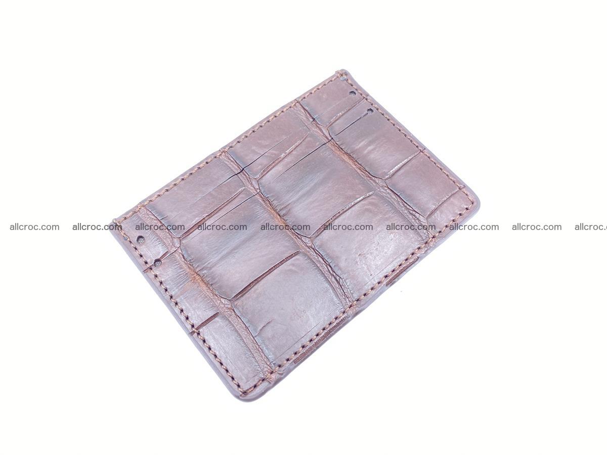 crocodile skin card holder 521 Foto 0
