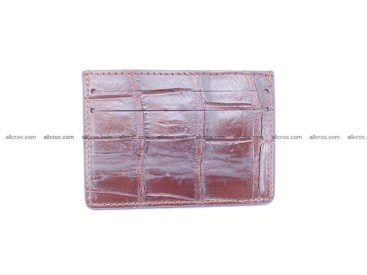 crocodile skin card holder 521 Foto 2