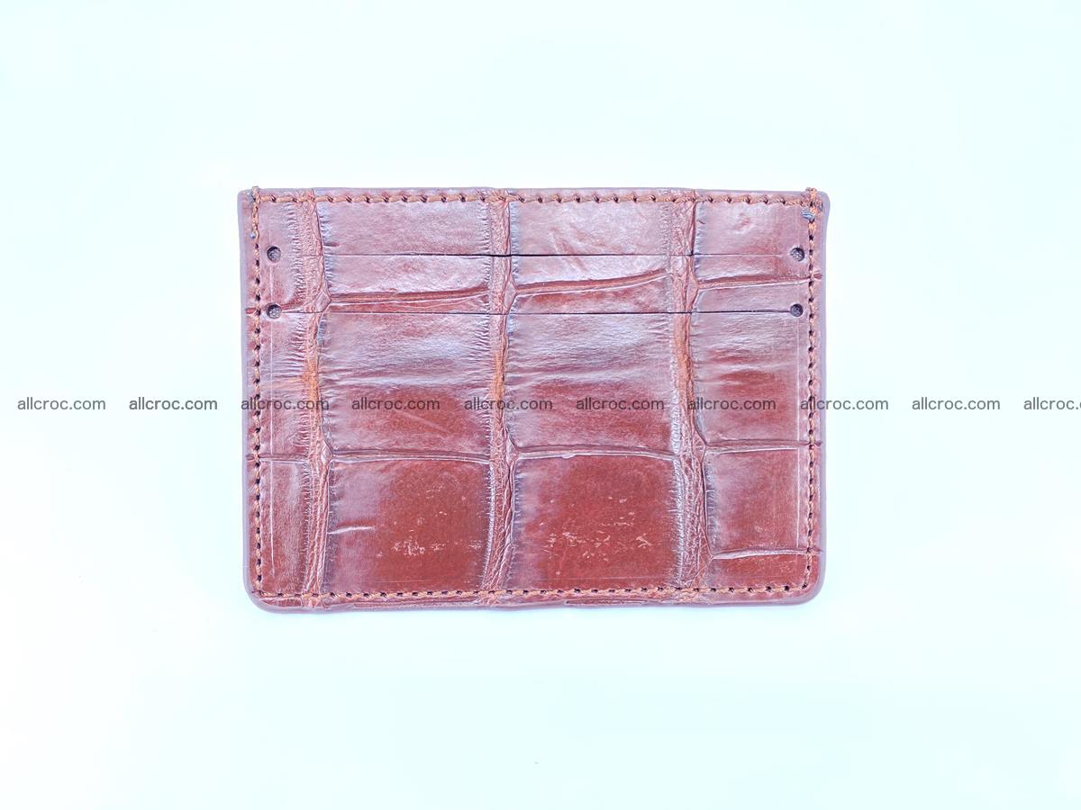 crocodile skin card holder 521 Foto 1