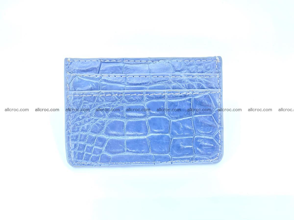 crocodile skin card holder 999 Foto 2