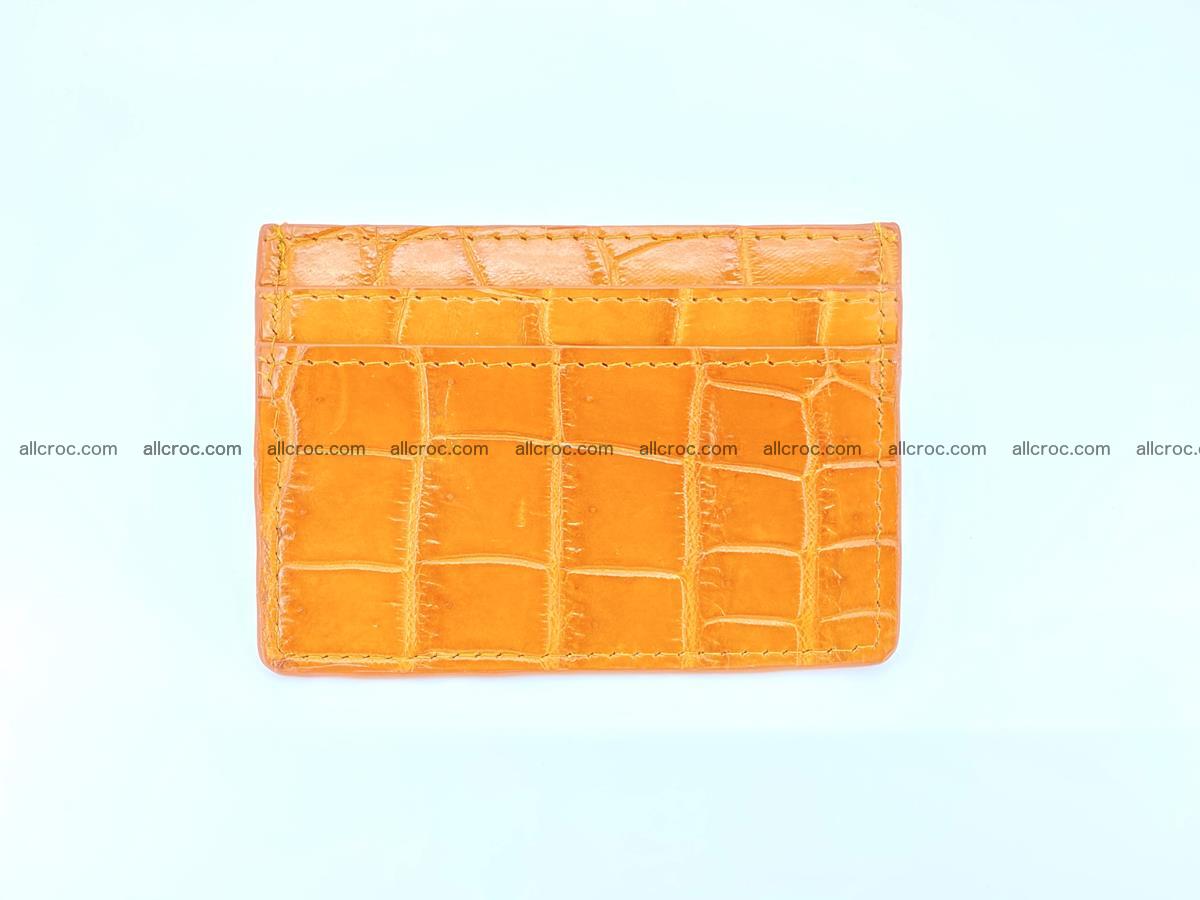 crocodile skin card holder 1000 Foto 1
