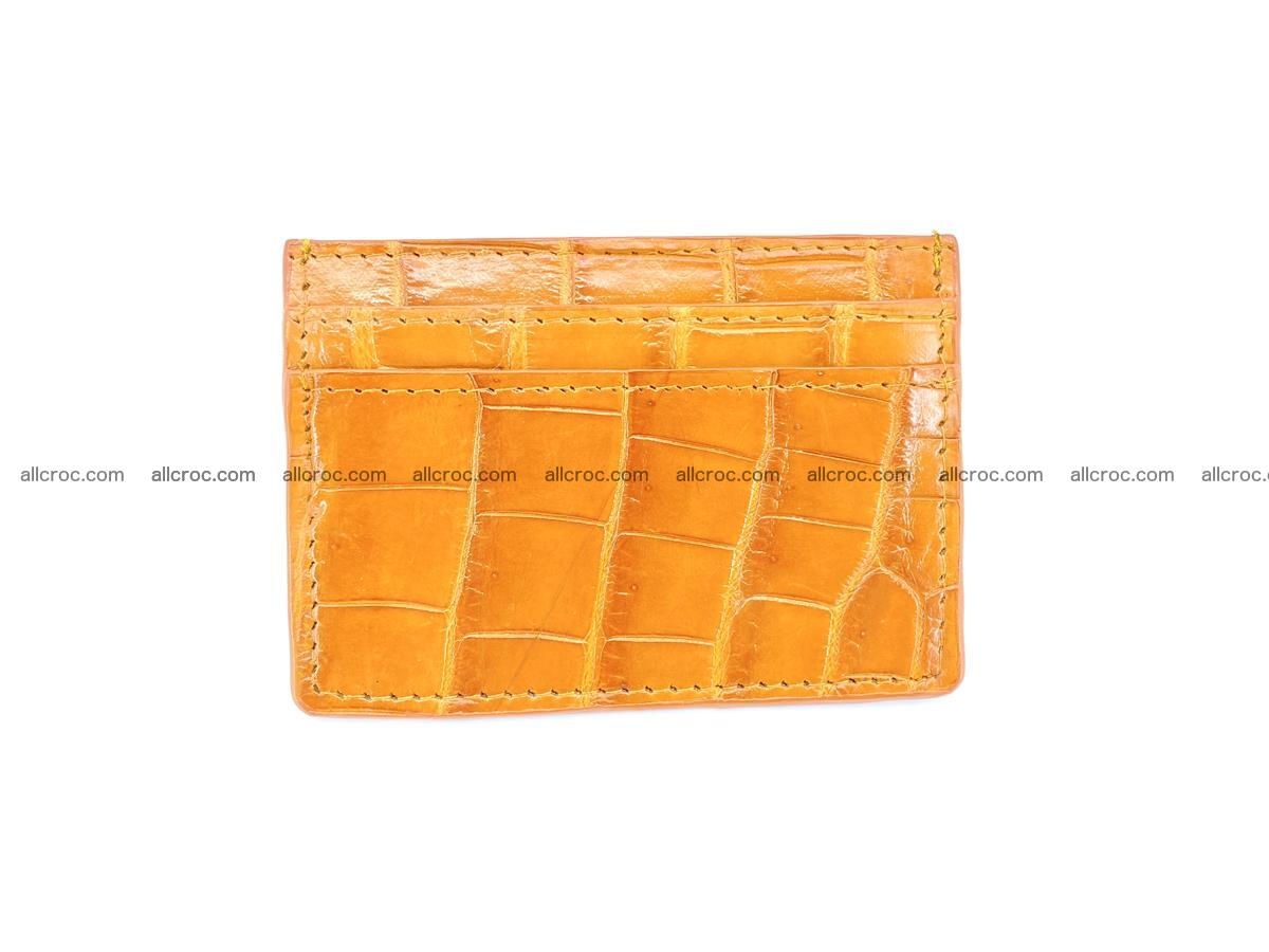 crocodile skin card holder 1000 Foto 3