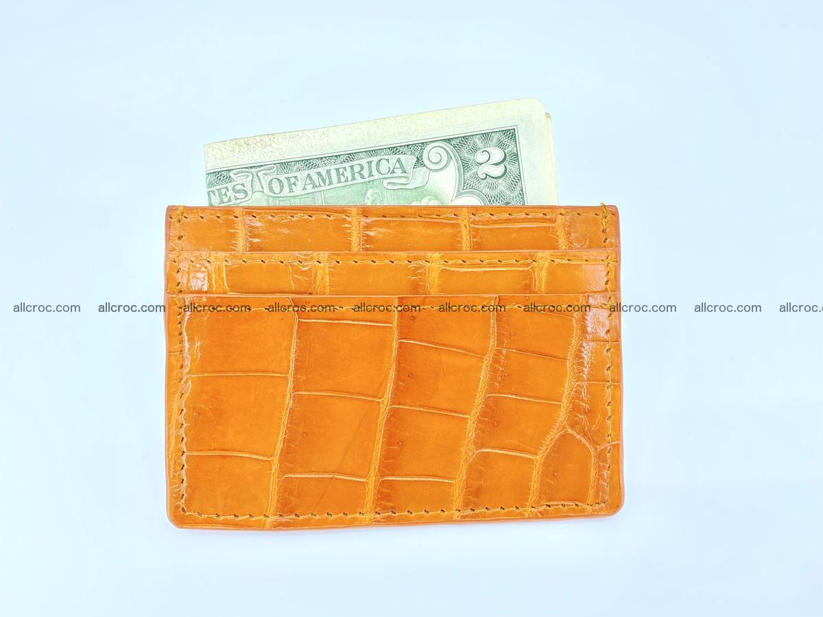 crocodile skin card holder 1000 Foto 2