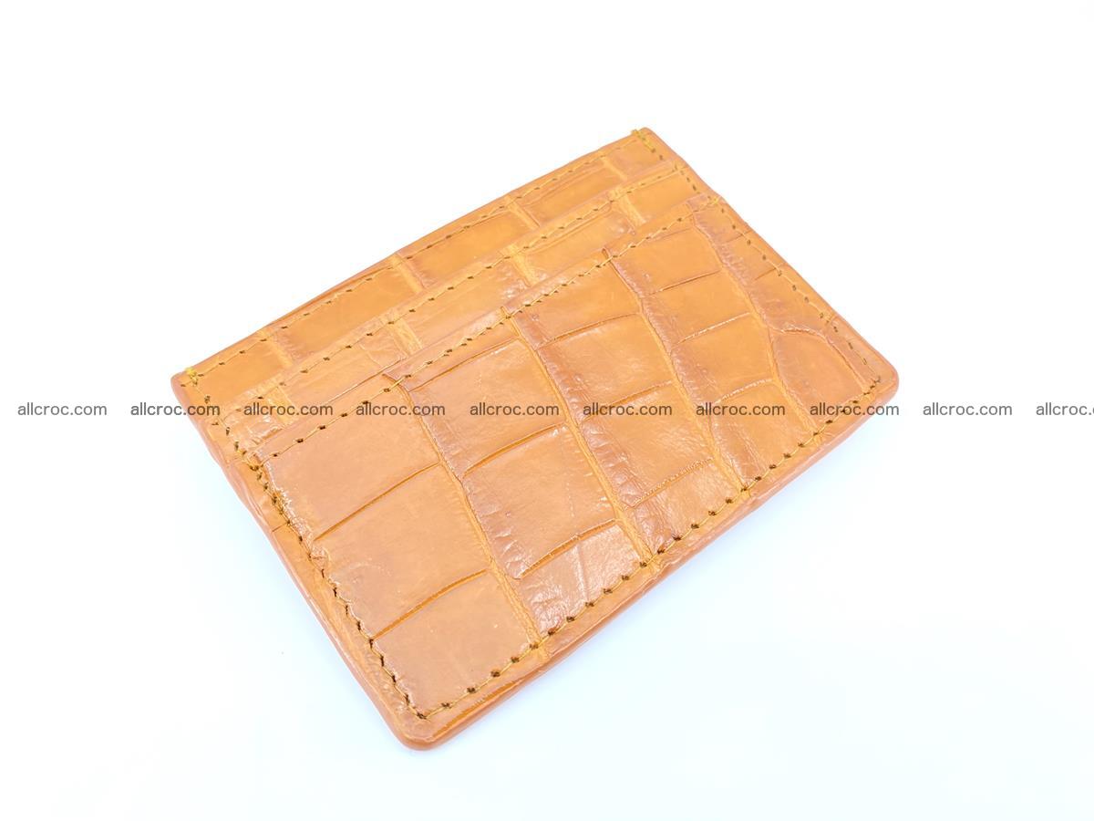 crocodile skin card holder 1000 Foto 0