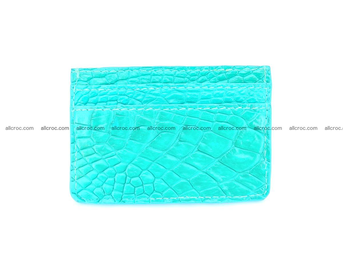 crocodile skin card holder 990 Foto 3