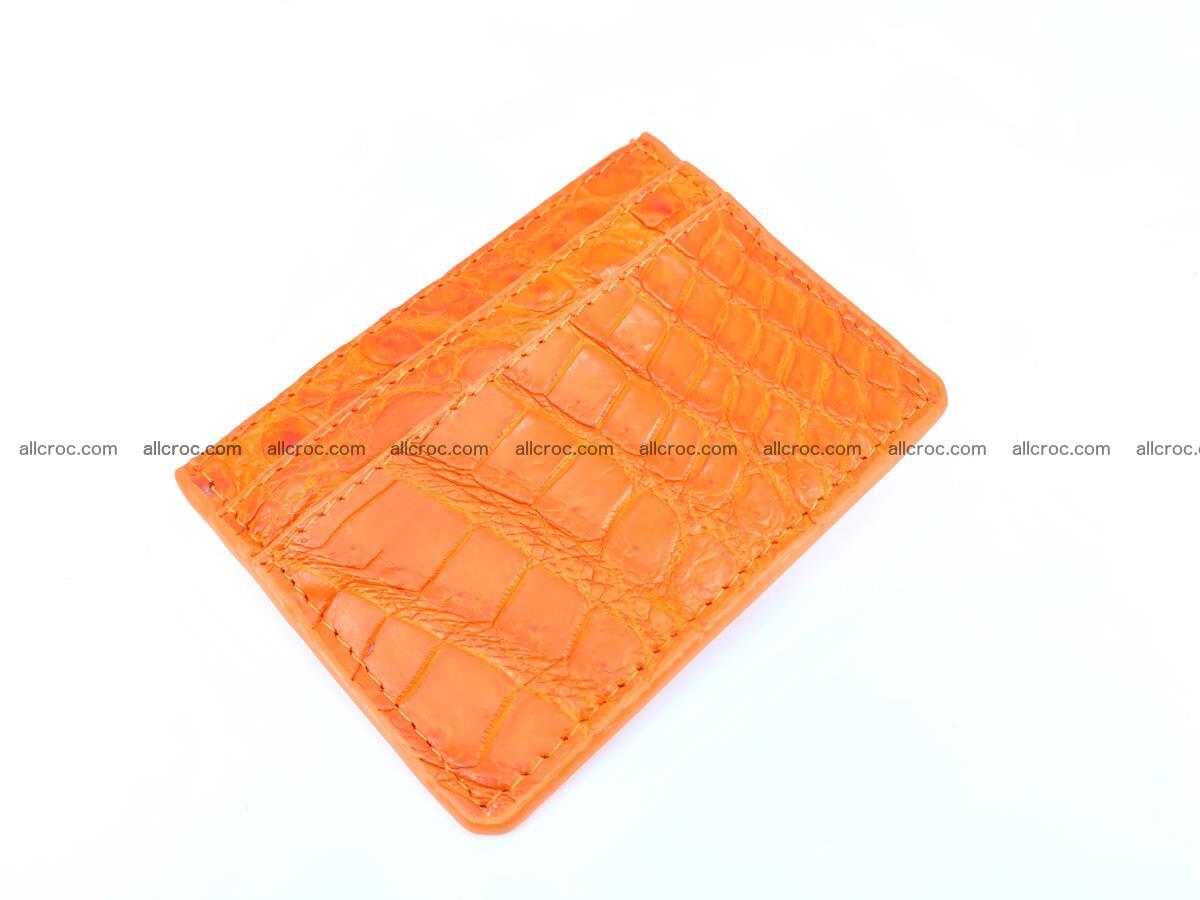 crocodile skin card holder 997 Foto 0