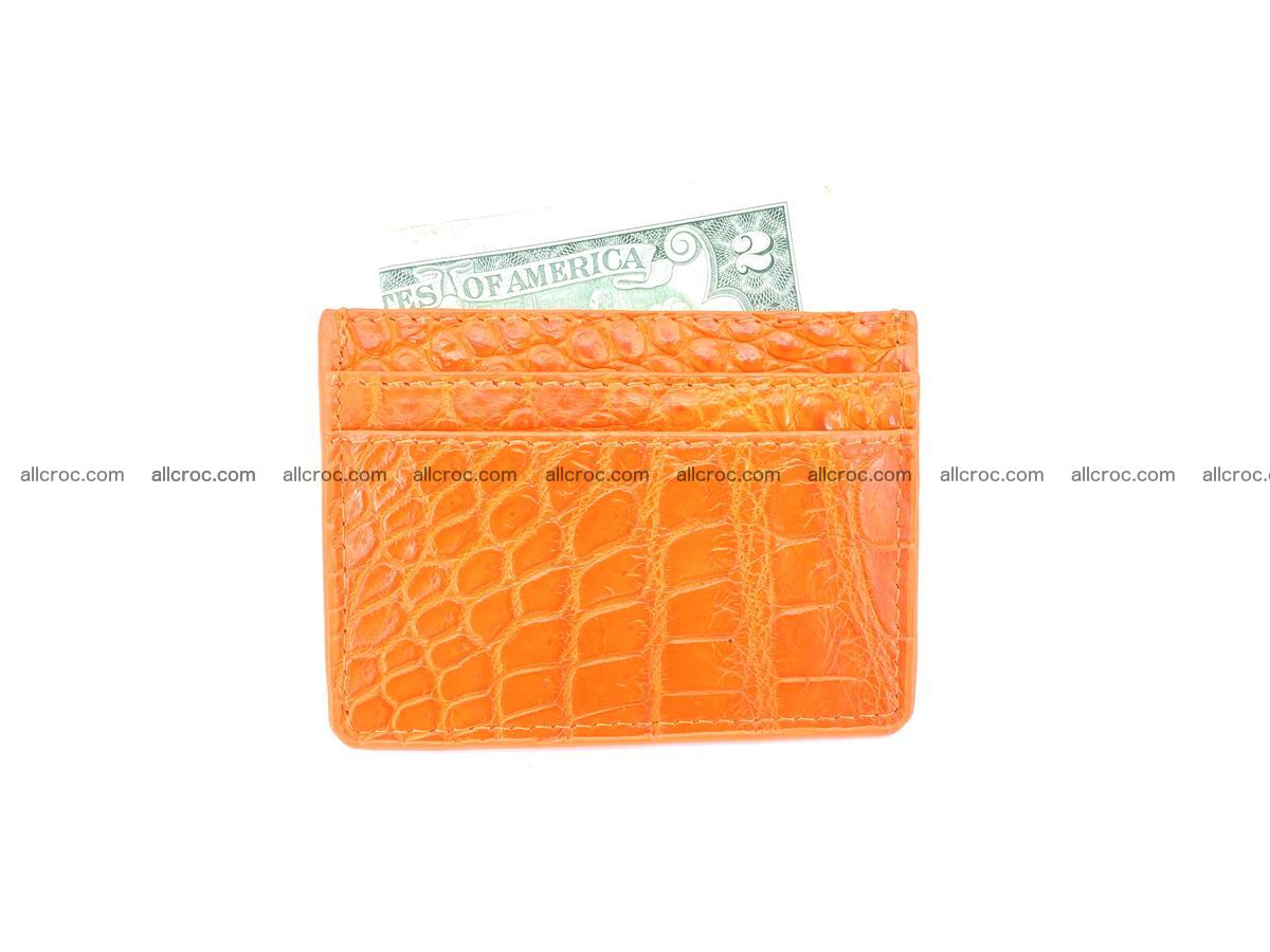 crocodile skin card holder 997 Foto 3