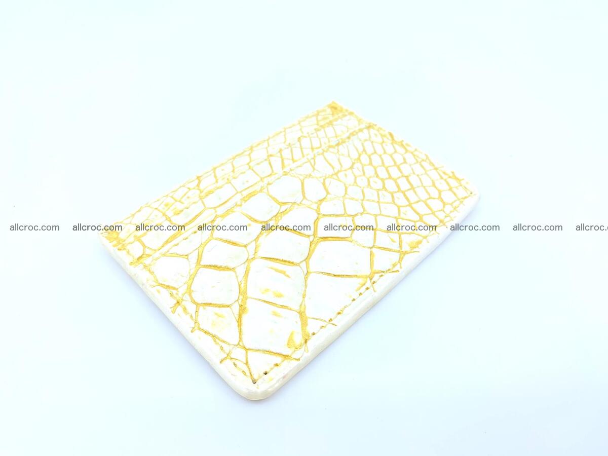 Crocodile skin cardholder 1297 Foto 0