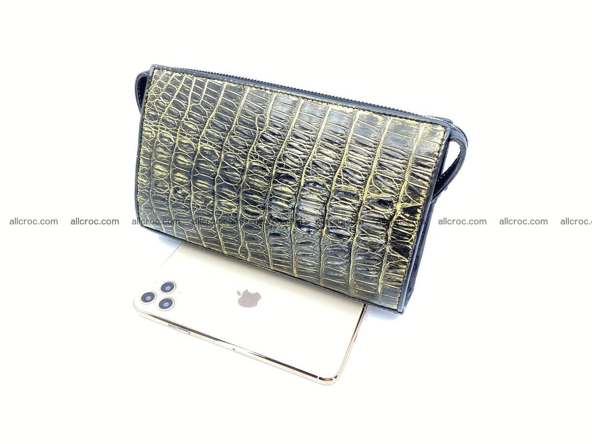 Crocodile skin clutch for women 1292 Foto 14