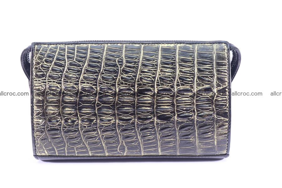 Crocodile skin clutch for women 1292