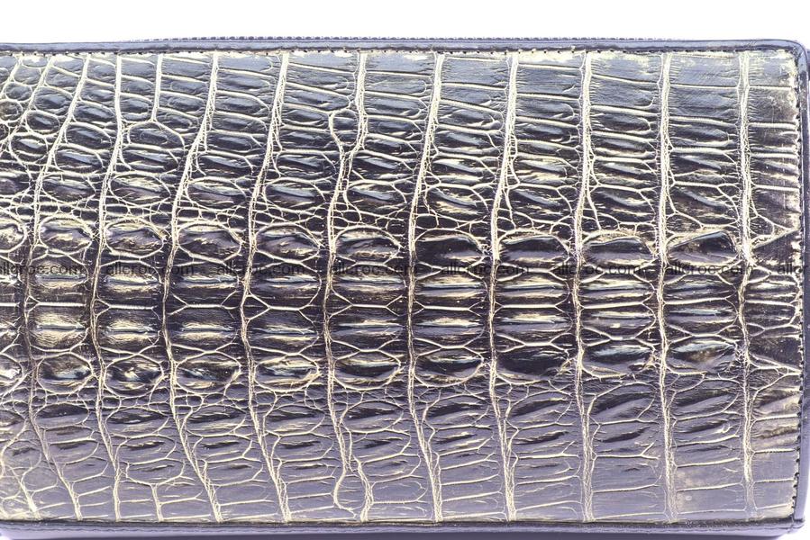 Crocodile skin clutch for women 1292