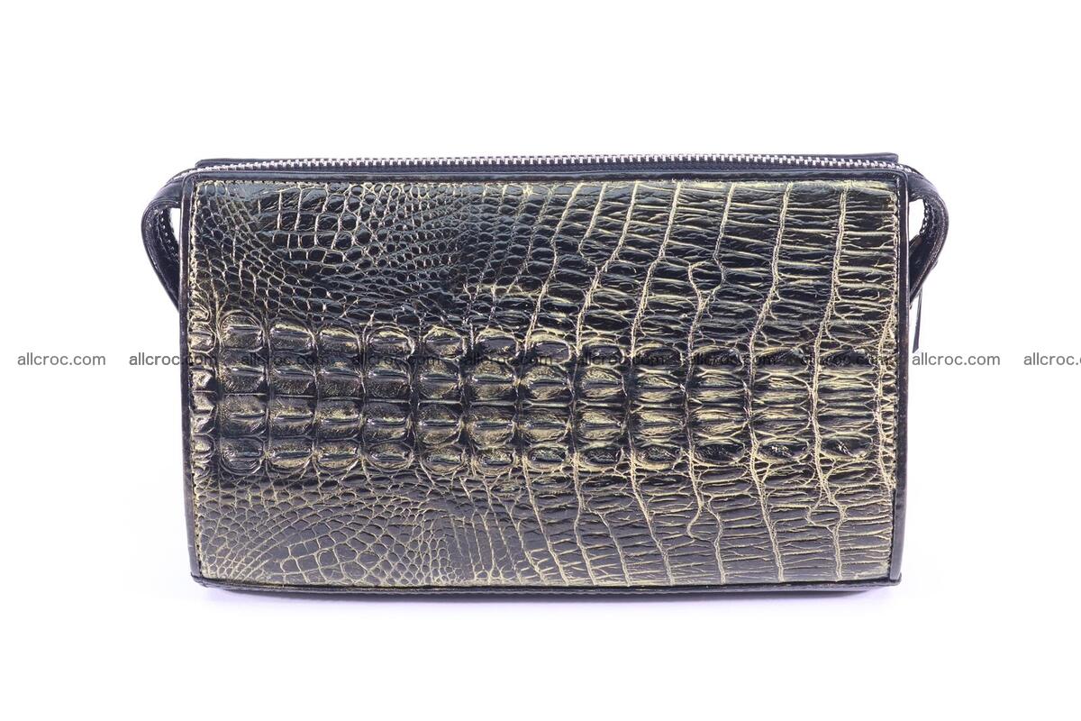 Crocodile skin clutch for women 1292 Foto 4