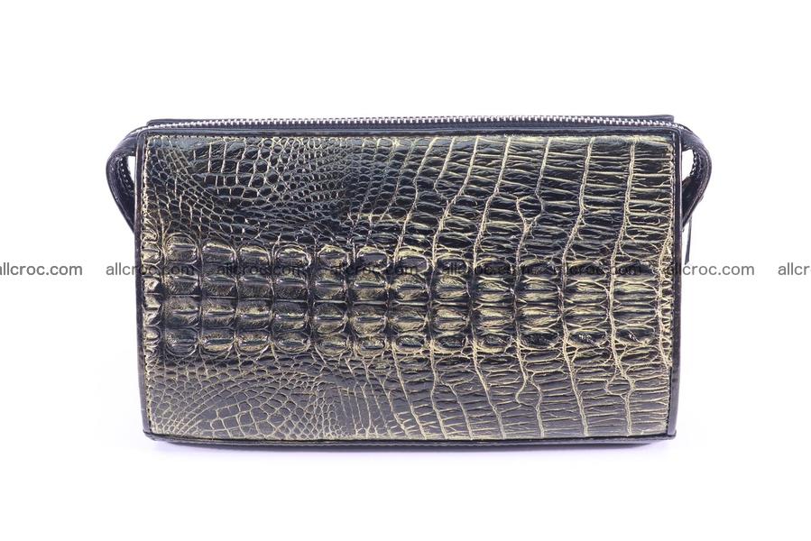 Crocodile skin clutch for women 1292