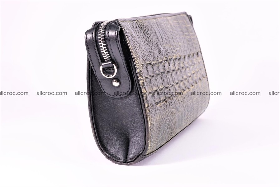 Crocodile skin clutch for women 1292