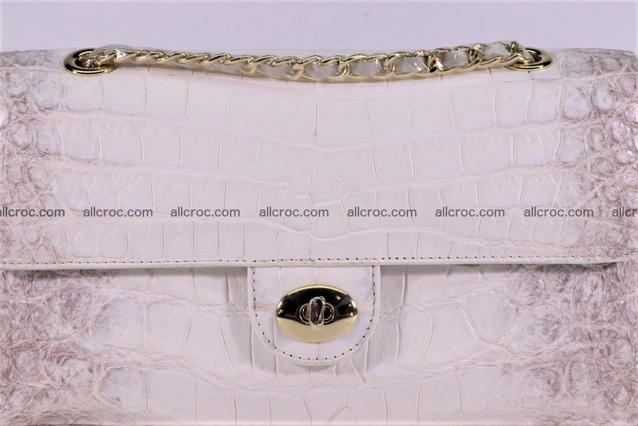 Crocodile skin handbag chanel 1289