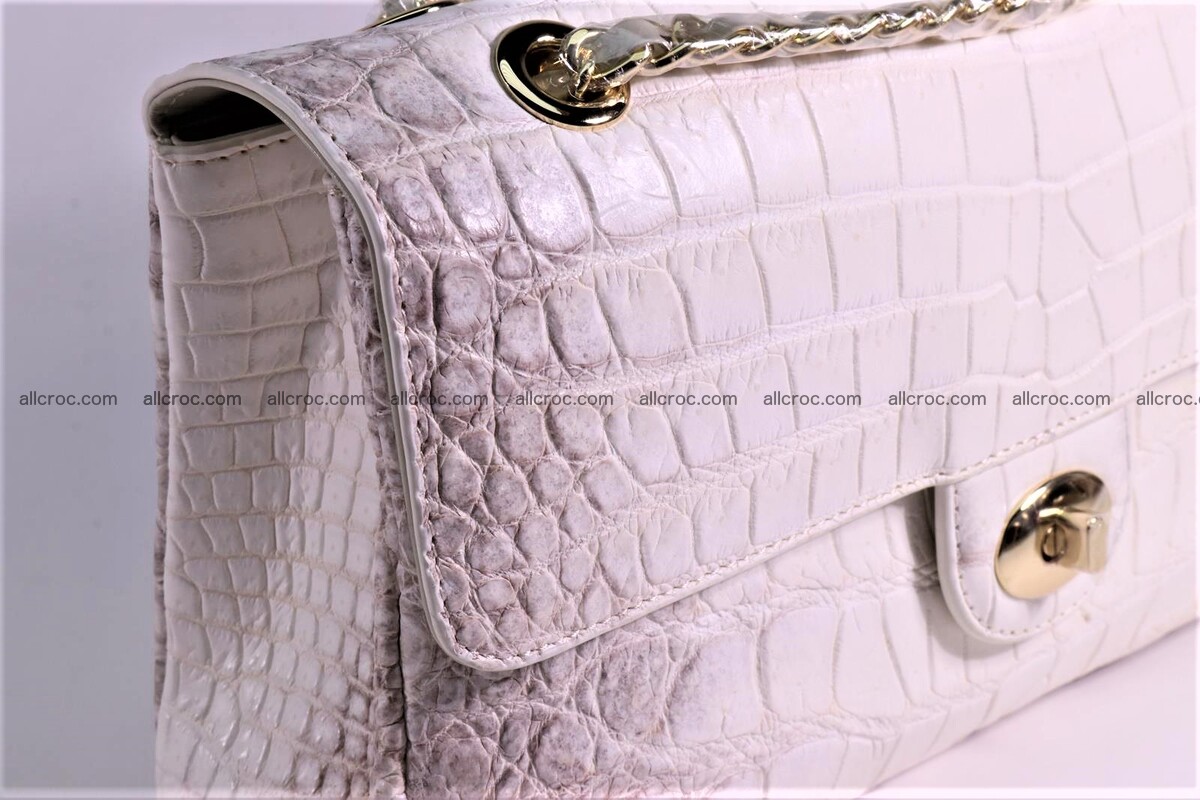 Crocodile skin handbag chanel 1289 Foto 3