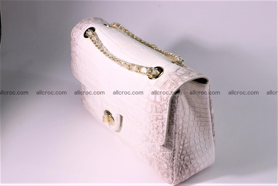 Crocodile skin handbag chanel 1289