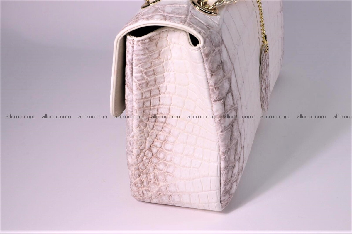 Crocodile skin handbag chanel 1289 Foto 6