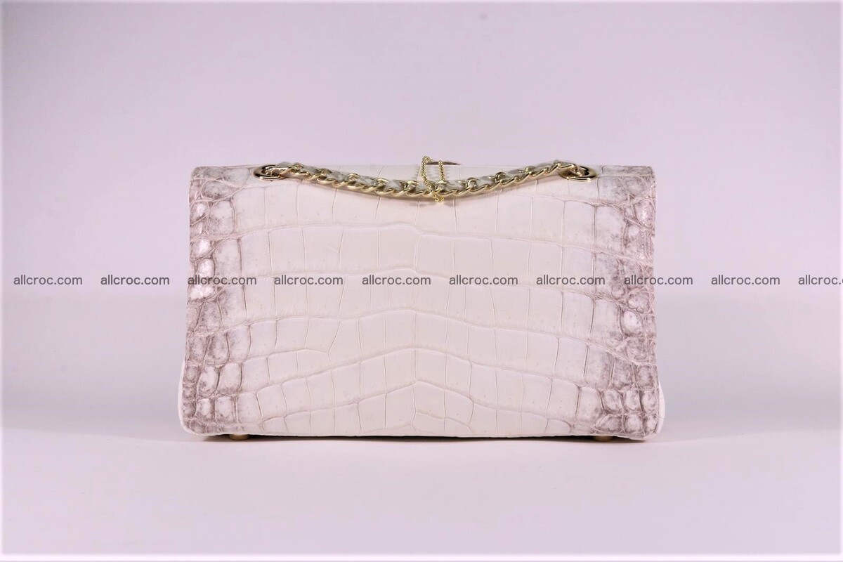 Crocodile skin handbag chanel 1289 Foto 7