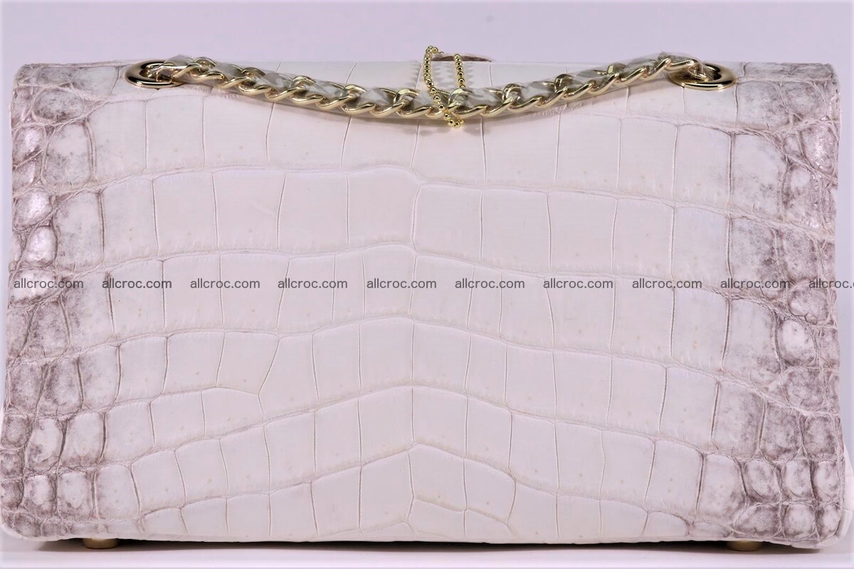 Crocodile skin handbag chanel 1289 Foto 8