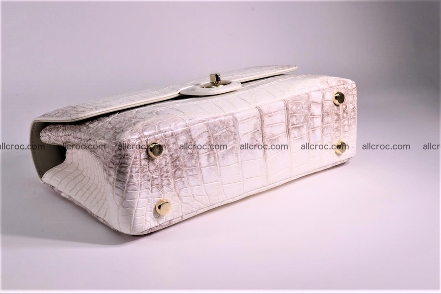 Crocodile skin handbag chanel 1289