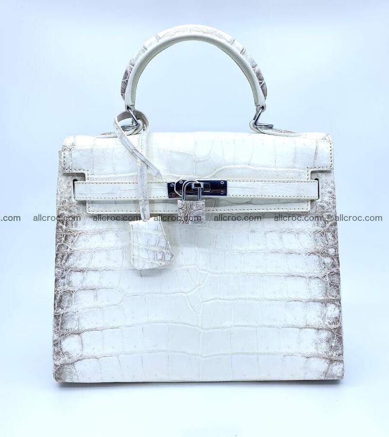 Crocodile skin handbag Kelly 1334 Foto 0