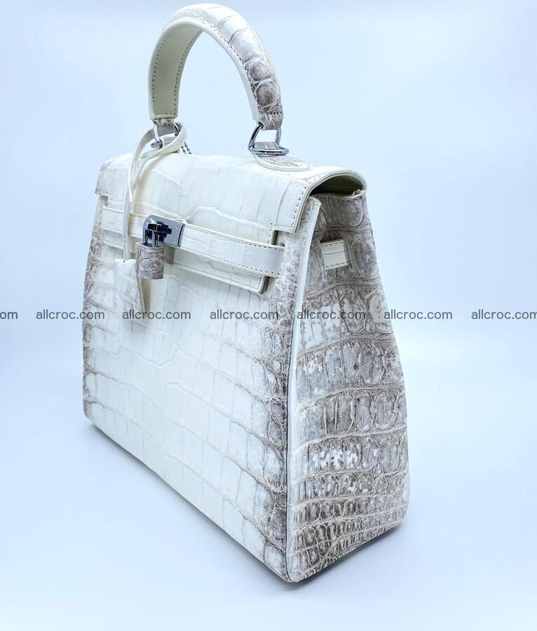 Crocodile skin handbag Kelly 1334 Foto 3