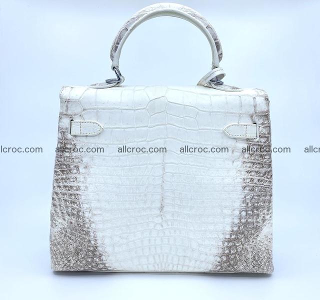 Crocodile skin handbag Kelly 1334