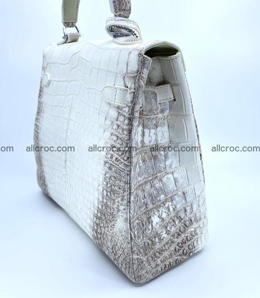 Crocodile skin handbag Kelly 1334