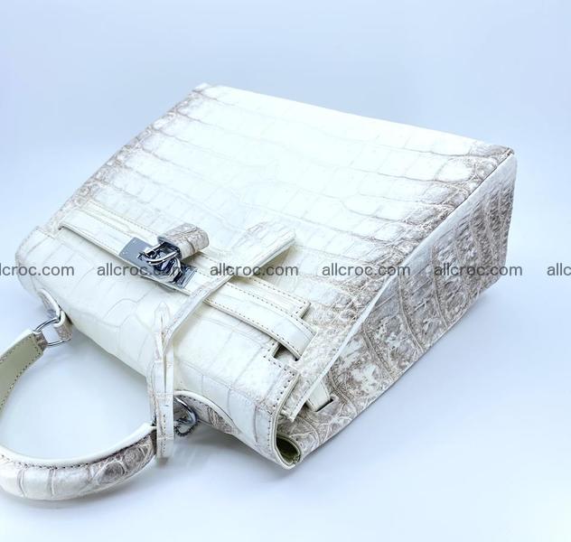 Crocodile skin handbag Kelly 1334