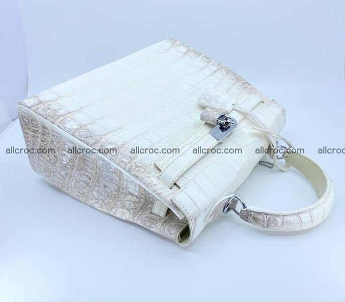 Crocodile skin handbag Kelly 1334