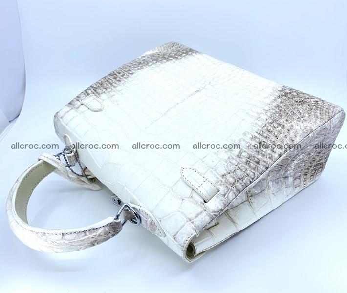 Crocodile skin handbag Kelly 1334