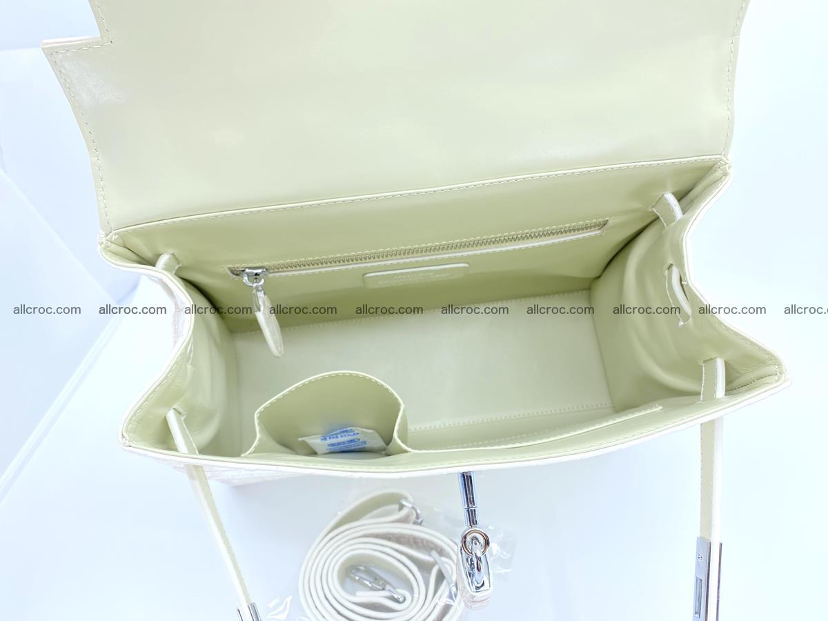 Crocodile skin handbag Kelly 1334 Foto 14