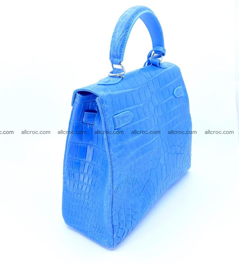 Crocodile skin handbag Kelly 1335 Foto 5
